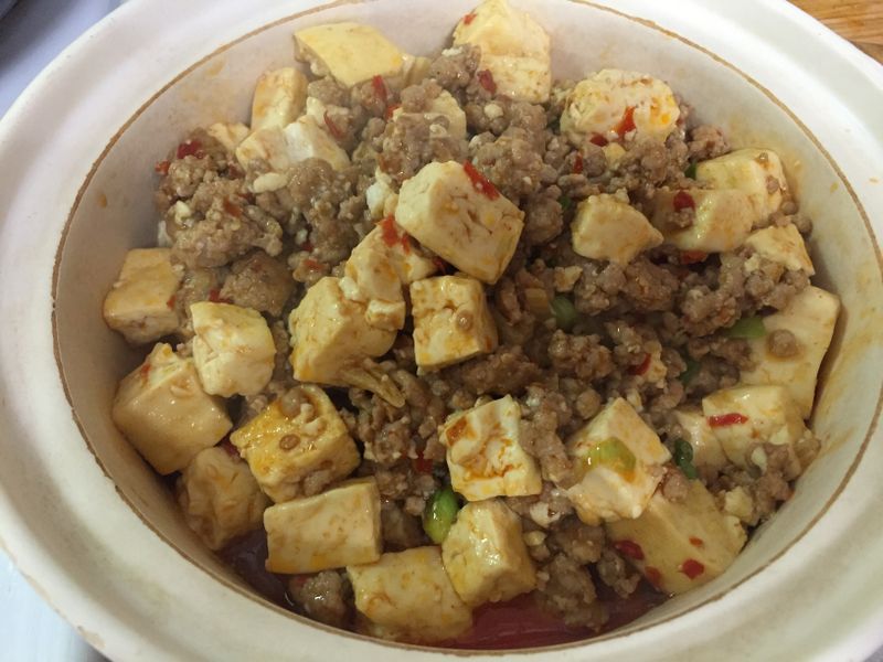 好吃到落淚的台式麻～婆豆腐