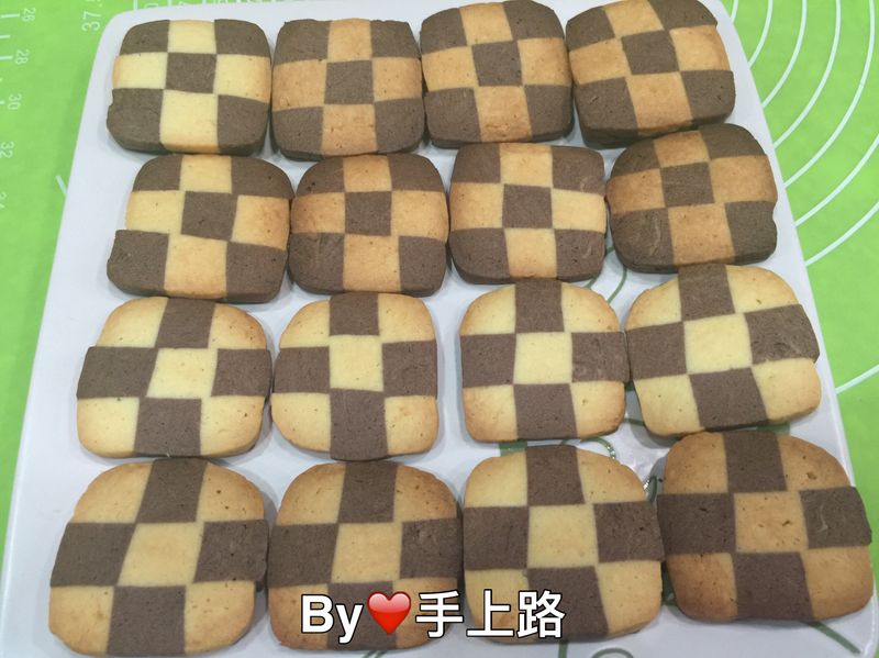 簡單做🍫巧克力格子餅乾🍫