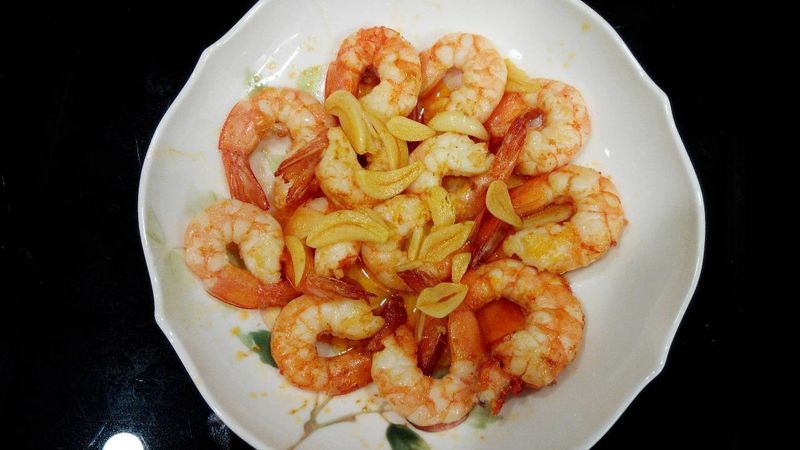 奶油蒜香蝦仁