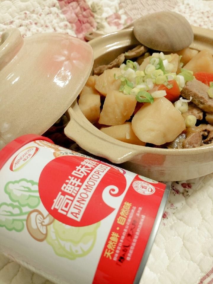 馬鈴薯燉肉~「味之素品牌」高鮮味精