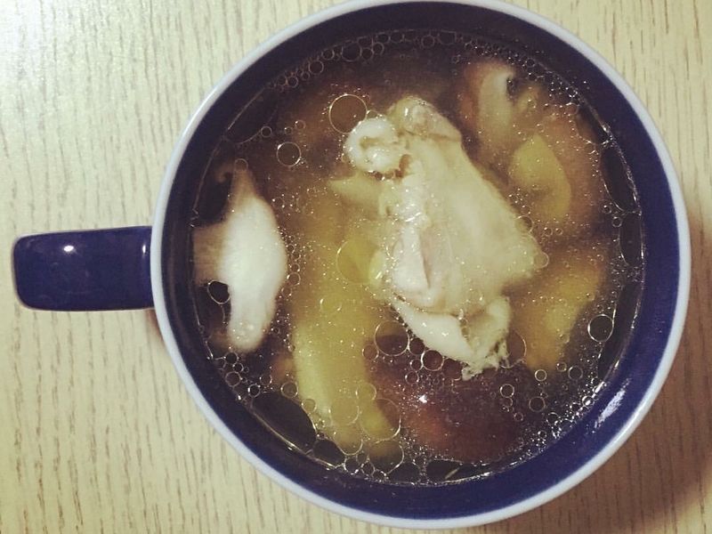【大同電鍋】鮮菇雞湯