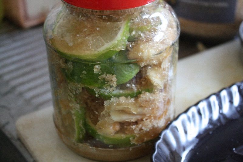 自己製作冷熱飲皆可沖泡的糖封嫩薑檸檬