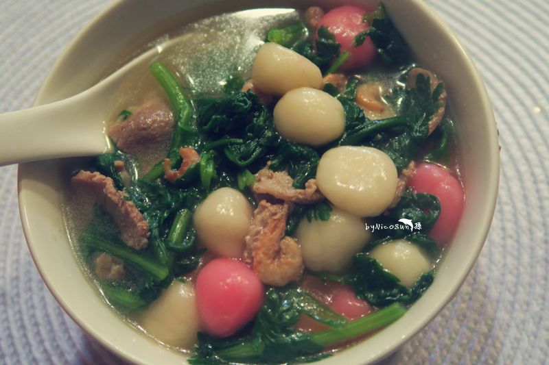 冬至 鹹湯圓