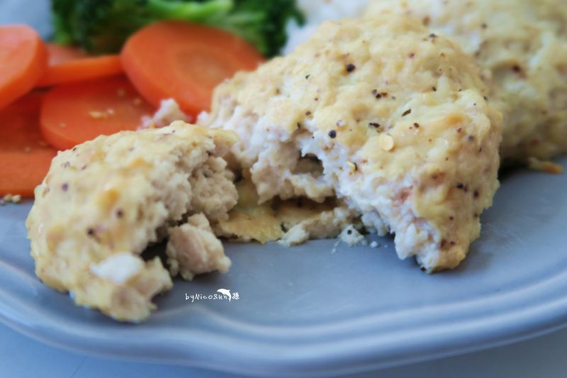 低卡雞肉漢堡排 烤箱版