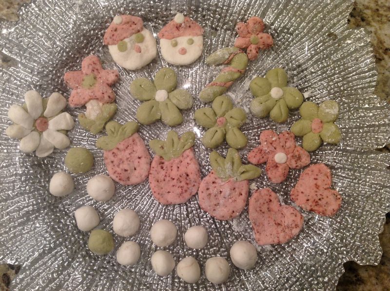 冬至手工耶誕繽紛湯圓❤!!!