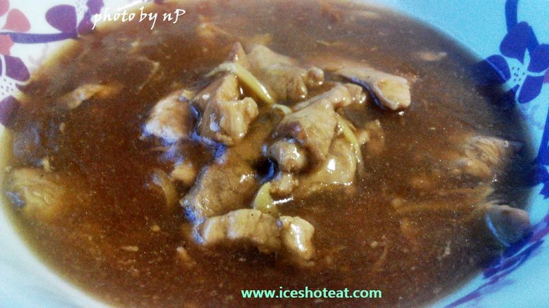 薑絲爆豬肉(超簡易)