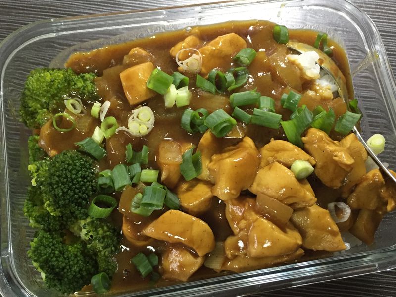 無油咖喱飯
