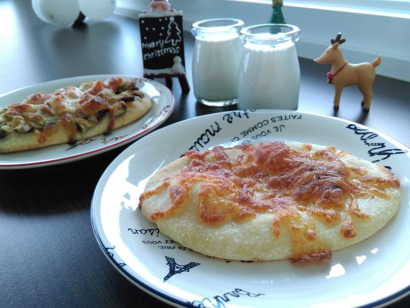蘋果肉桂風味甜披薩