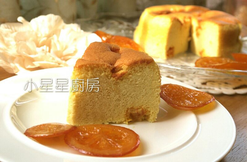 法式橙蜜奶茶棉花蛋糕