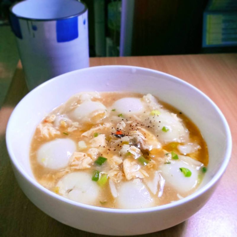 酸辣湯圓