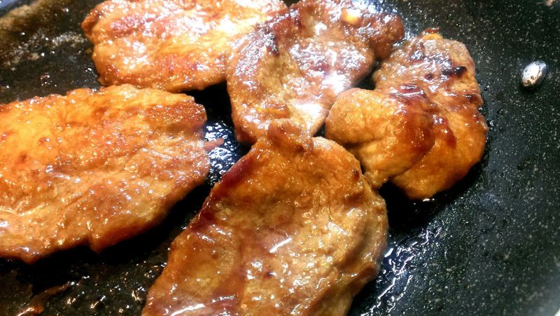 蜜汁燒肉片