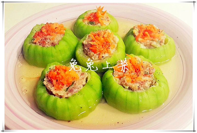絲瓜鑲肉(年菜)