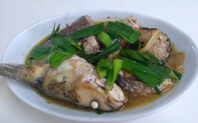 蒜燒烏魚