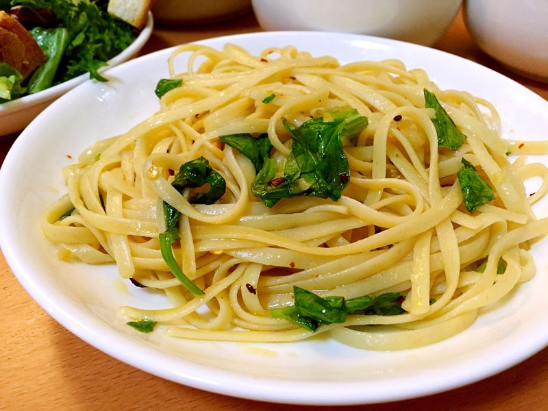 蒜油意粉
