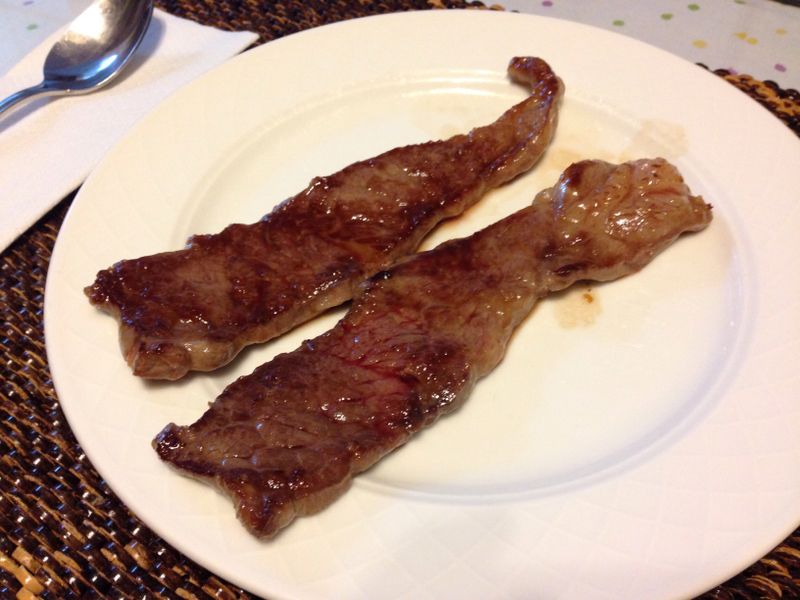 5分鐘鹽焗牛排
