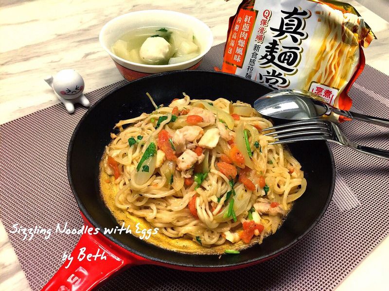義大利風的鐵板麵［真麵堂］