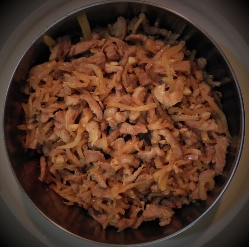 榨菜肉絲
