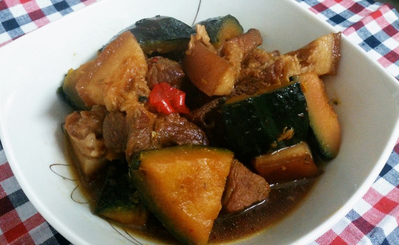 栗子南瓜燒肉