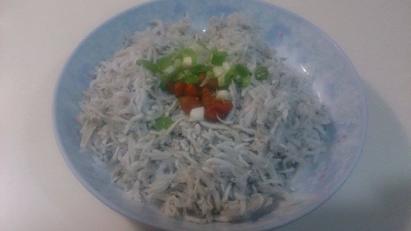 蒜香吻仔魚(月子料理)