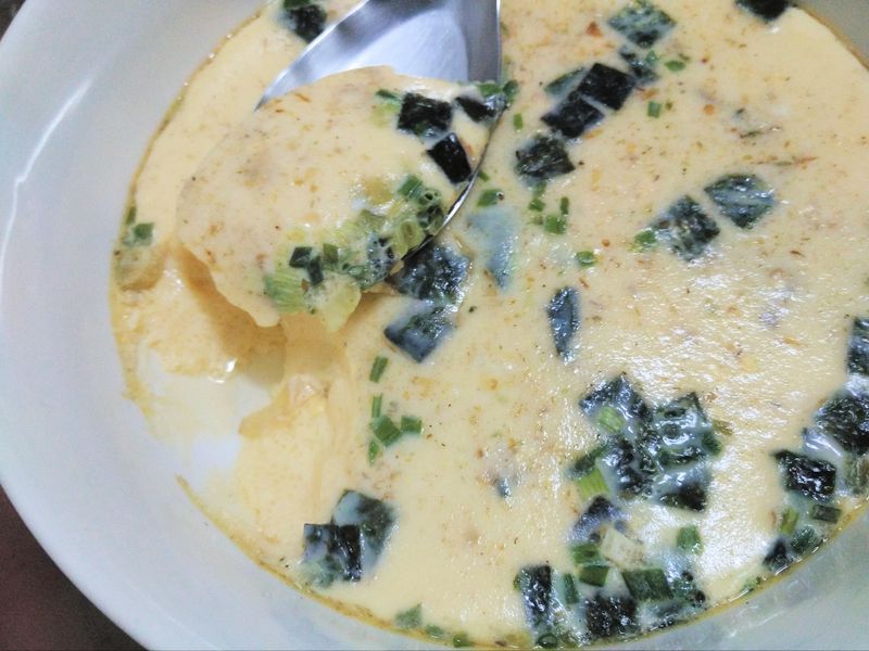 紫菜湯蒸蛋