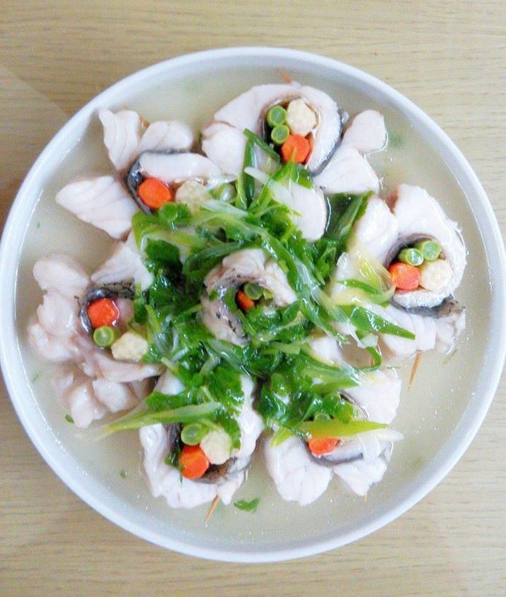 【徐家小館】三色鱸魚捲