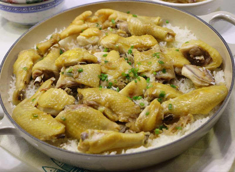 咸雞焗飯