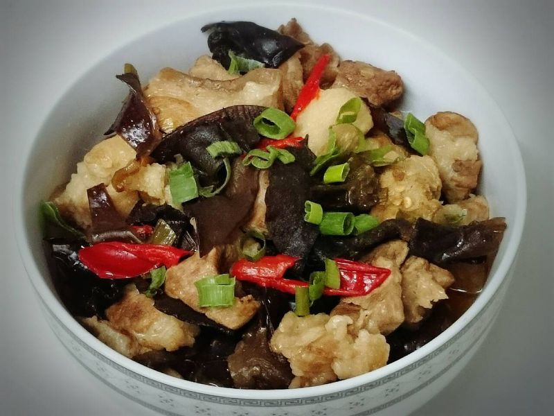 黑木耳燒肉