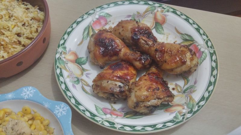 蜜味蒜香雞膇