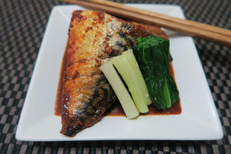 【北海道風味】味增煮鯖魚