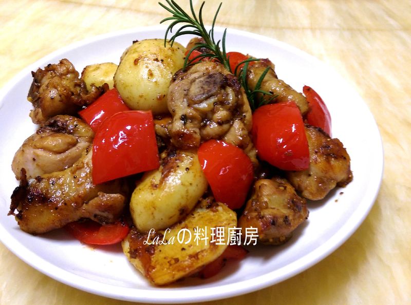 孜然炒雞腿