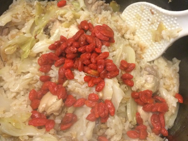 麻油雞菜飯