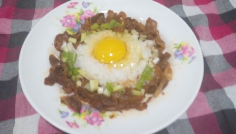 羊肉飯(蕃茄醬懶人料理)