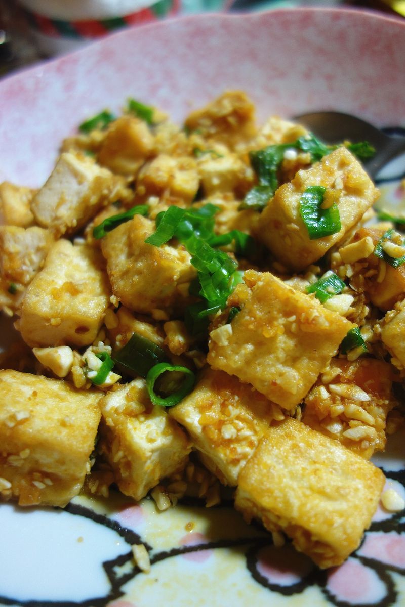 金沙豆腐 @ 阿寶寶食堂