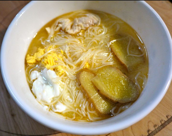 古早味麻油蛋麵線