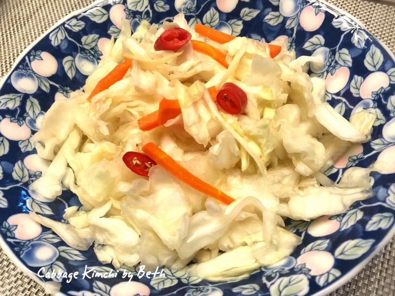 高麗菜泡菜 (無糖、素食)