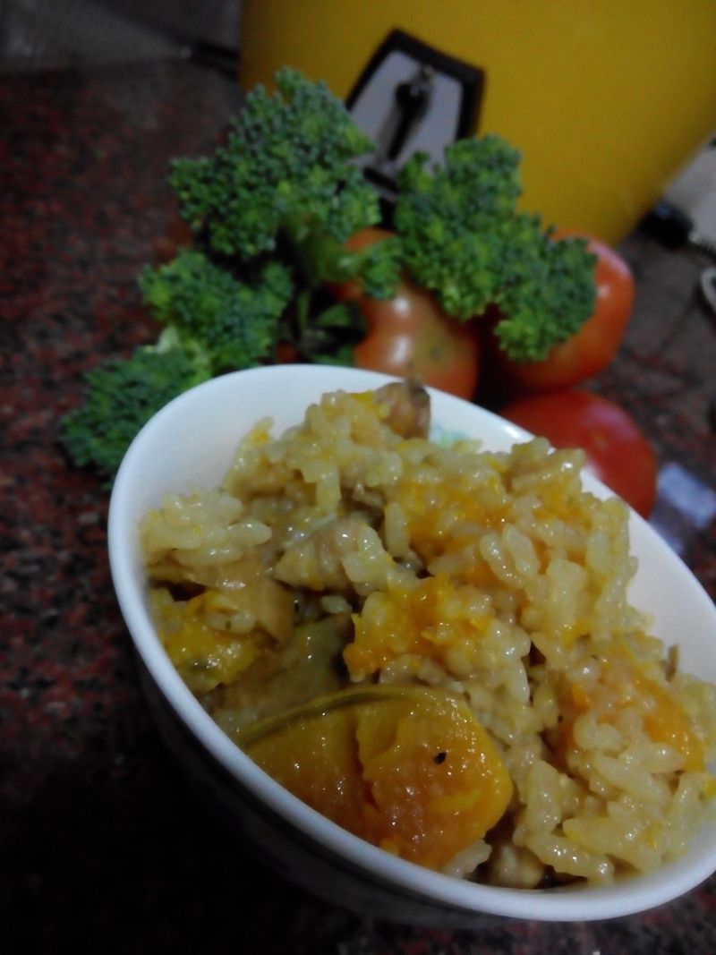 南瓜雞肉燉飯