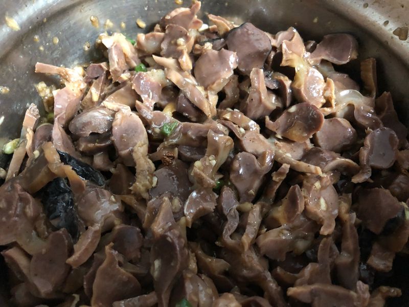 涼拌香麻雞胗
