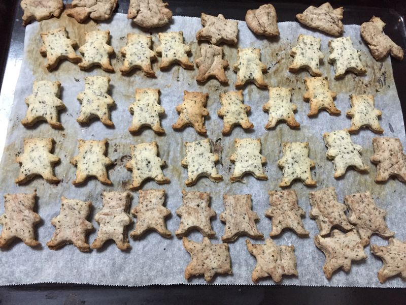 黑芝麻煉乳餅乾🍪