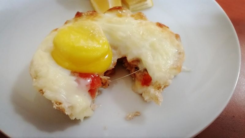 爆漿鮪魚燕麥塔