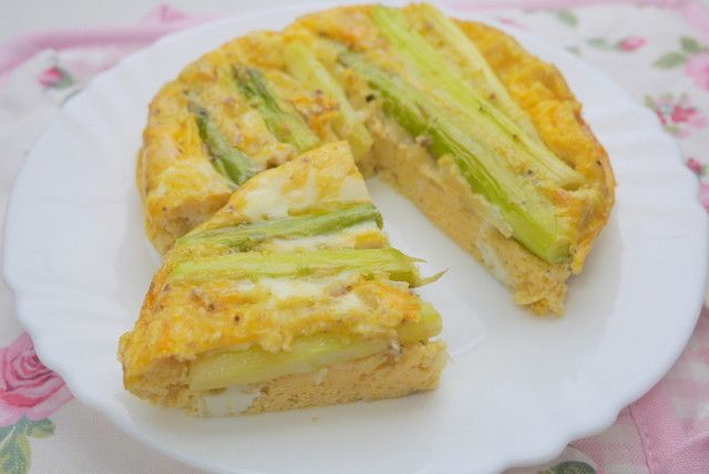 蘆筍烘蛋