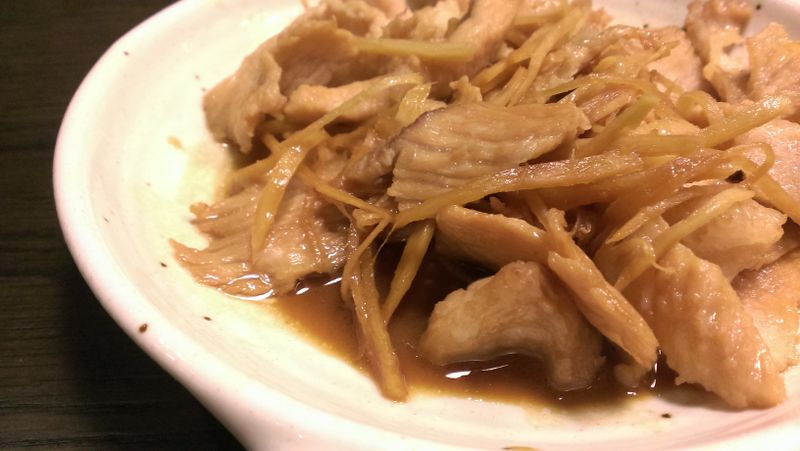 薑燒松板豬