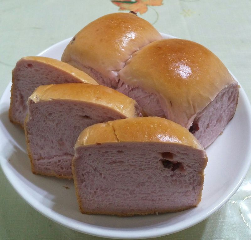 紫薯蔓越莓吐司