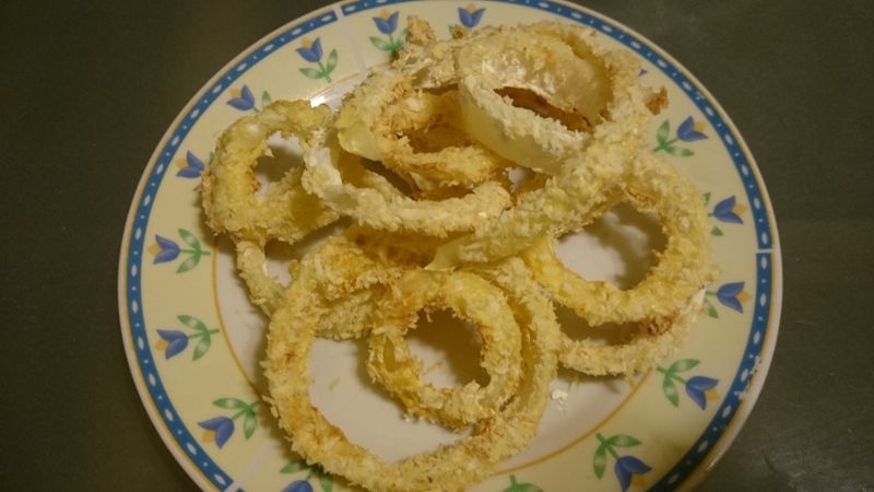 炸洋蔥圈 (氣炸鍋)
