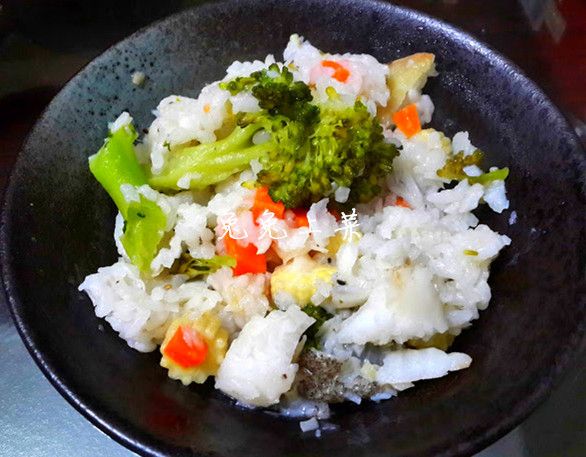 奶油鱈魚燉飯