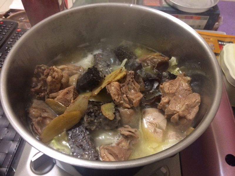 暖暖蒜頭雞