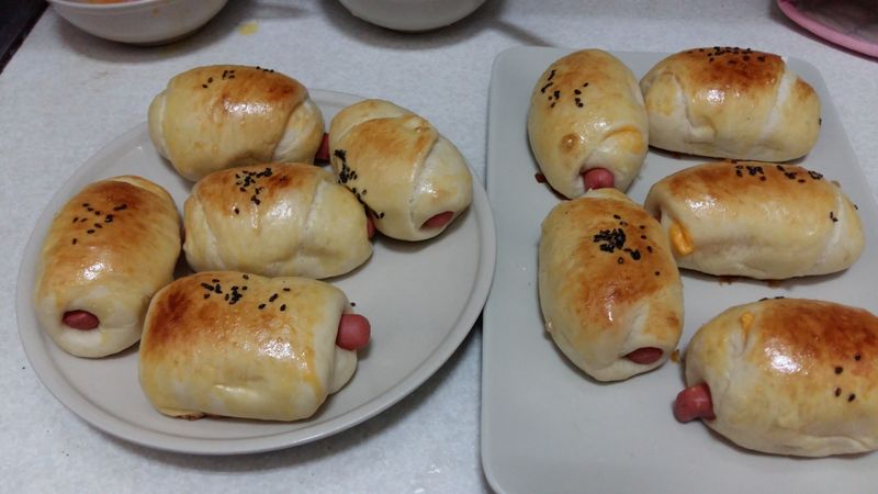 起士熱狗捲