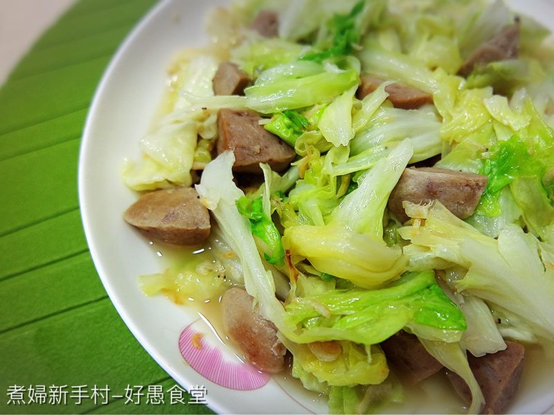 蒜炒高麗菜