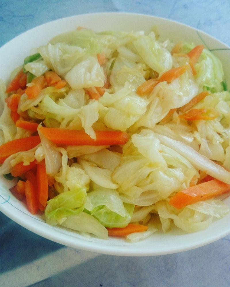 紅蘿蔔遇上高麗菜