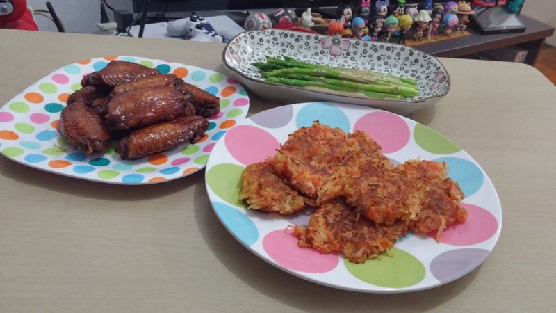 香煎甘荀薯絲餅[超簡單]