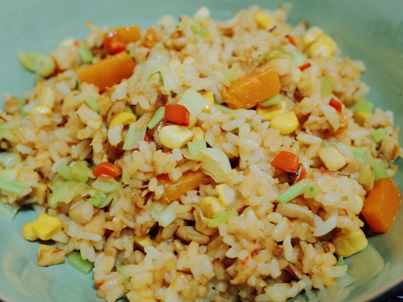 雜蔬菌菇炒飯(全素)